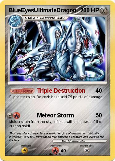 Pokemon BlueEyesUltimateDragon