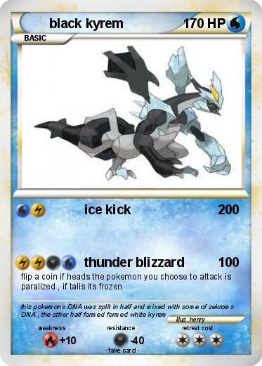 Pokemon black kyrem
