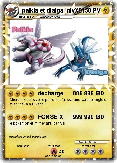 Pokemon palkia et dialga  nivX9