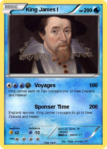 Pokemon King James I