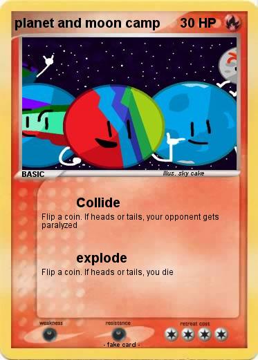 Pokemon planet and moon camp