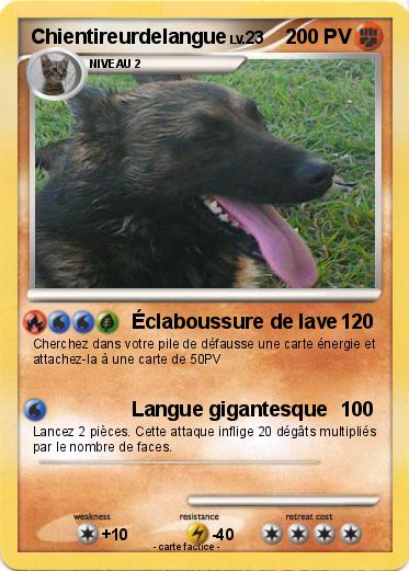 Pokemon Chientireurdelangue