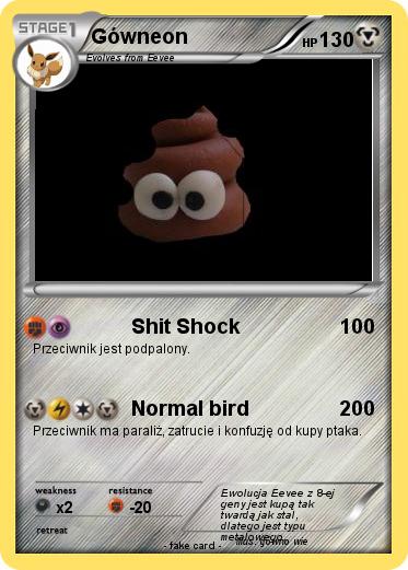 Pokemon Gówneon