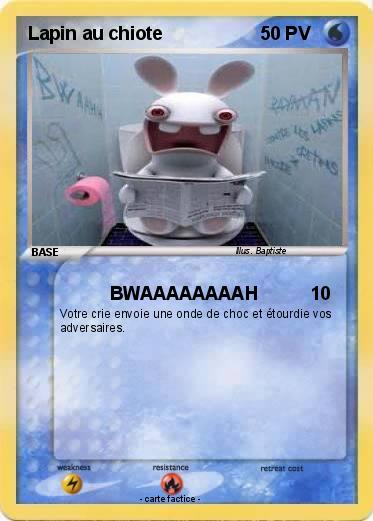 Pokemon Lapin au chiote