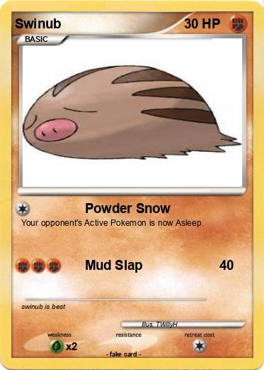 Pokemon Swinub