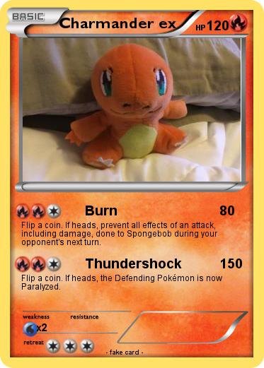 Pokemon Charmander ex