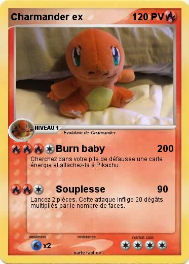 Pokemon Charmander ex