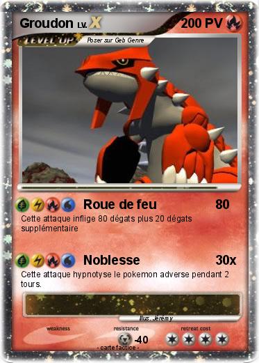 Pokemon Groudon
