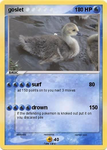 Pokemon goslet