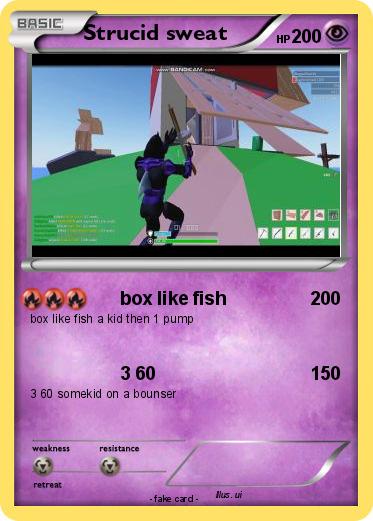 Pokemon Strucid sweat