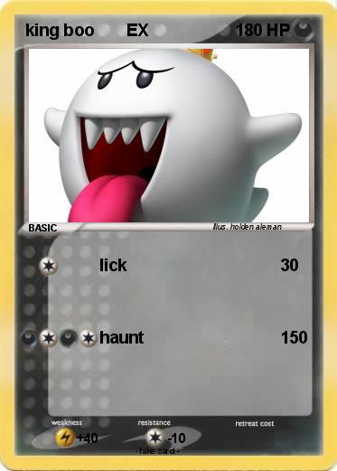 Pokemon king boo       EX