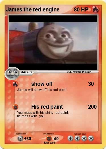 Pokemon James the red engine