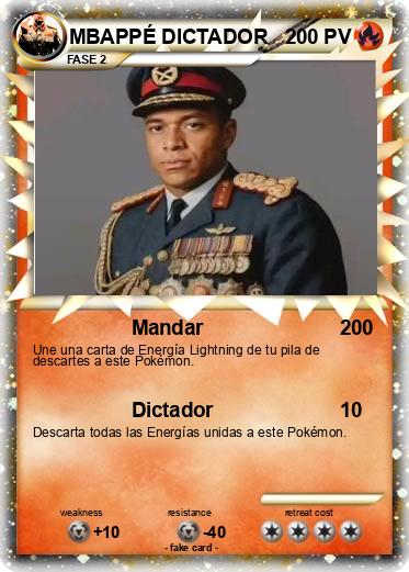 Pokemon MBAPPÉ DICTADOR