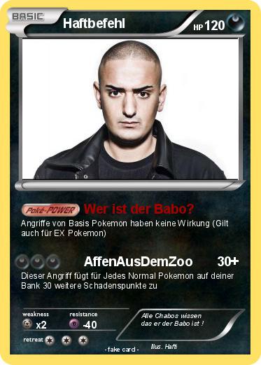 Pokemon Haftbefehl