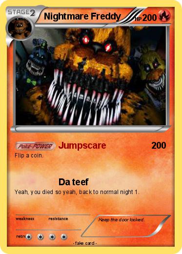 Pokemon Nightmare Freddy