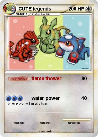 Pokemon CUTE legends