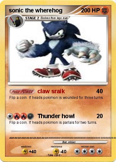 Pokemon sonic the wherehog