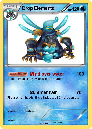 Pokemon Drop Elemental