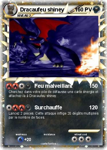 Pokemon Dracaufeu shiney