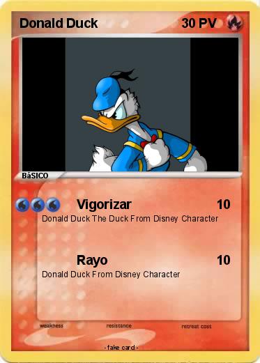 Pokemon Donald Duck