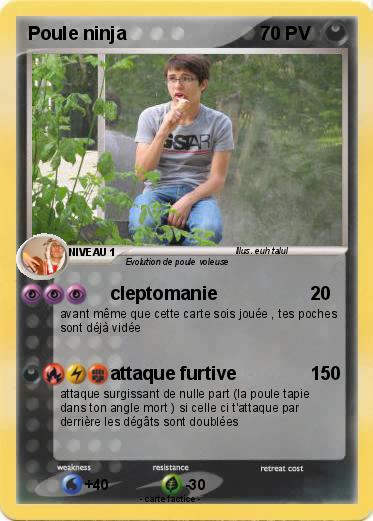 Pokemon Poule ninja