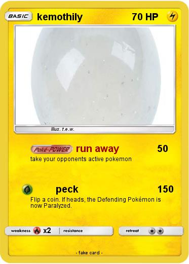 Pokemon kemothily