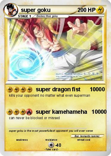 Pokemon super goku