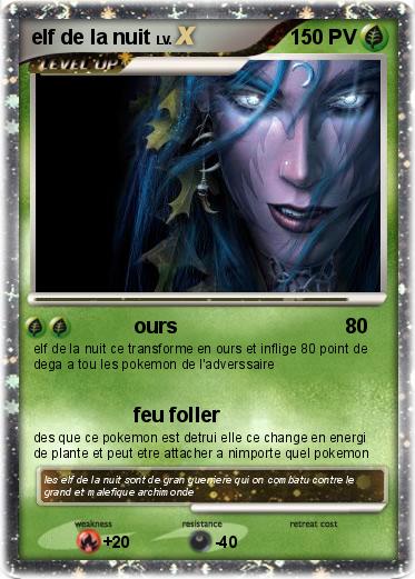 Pokemon elf de la nuit
