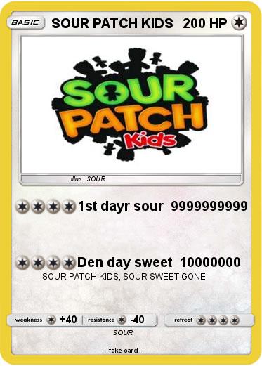 Pokemon SOUR PATCH KIDS