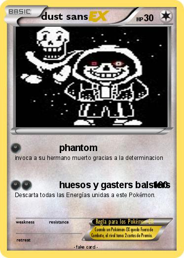 Pokemon dust sans
