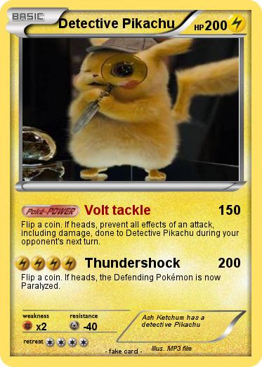 Pokemon Detective Pikachu