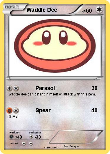 Pokemon Waddle Dee