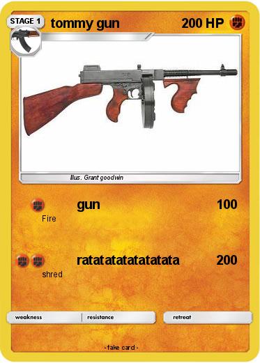 Pokemon tommy gun