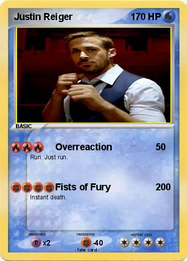 Pokemon Justin Reiger