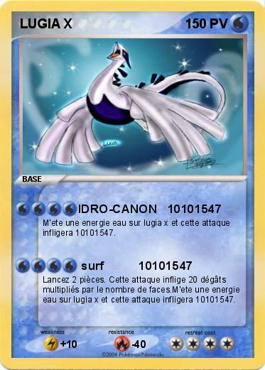 Pokemon LUGIA X