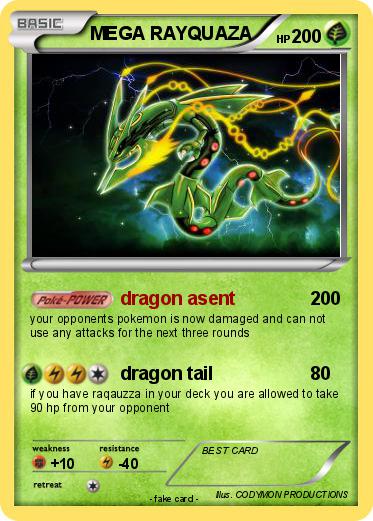 Pokemon MEGA RAYQUAZA