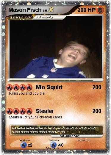 Pokemon Mason Fisch