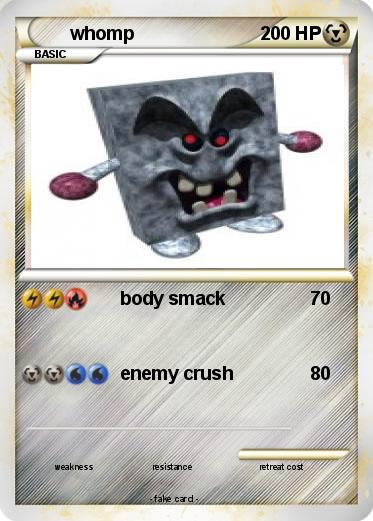 Pokemon whomp