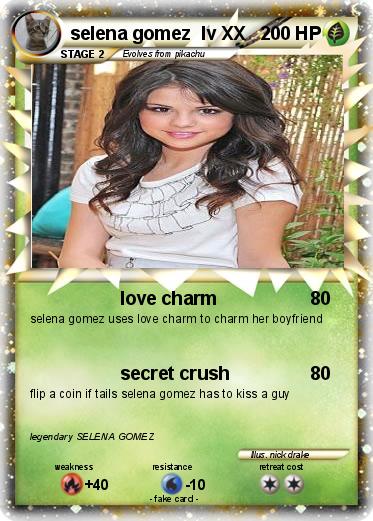 Pokemon selena gomez  lv XX
