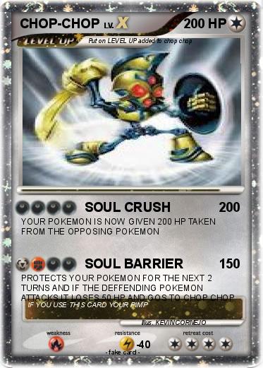 Pokemon CHOP-CHOP