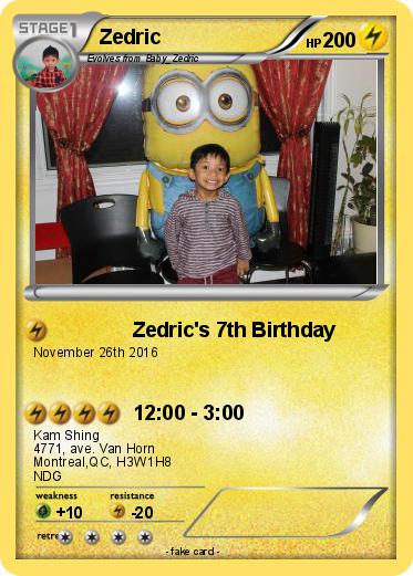 Pokemon Zedric