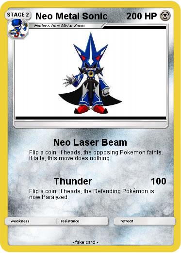 Pokemon Neo Metal Sonic