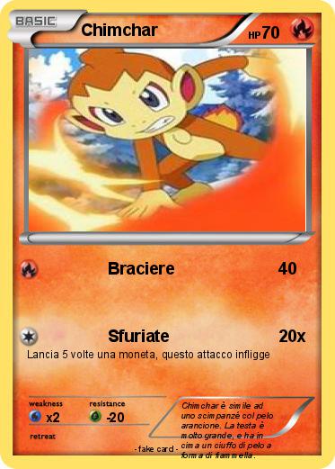 Pokemon Chimchar