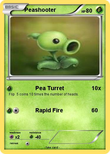 Pokemon Peashooter