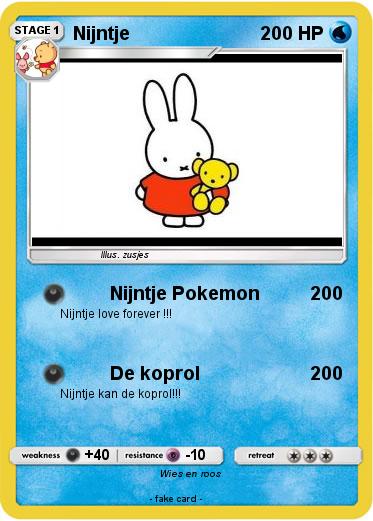 Pokemon Nijntje