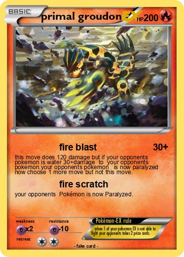 Pokemon primal groudon