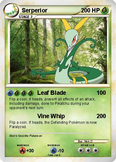 Pokemon Serperior