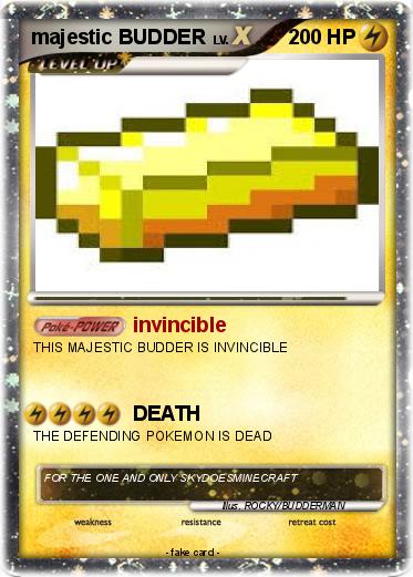 Pokemon majestic BUDDER