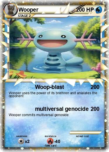 Pokemon Wooper