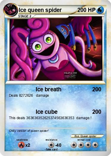 Pokemon Ice queen spider